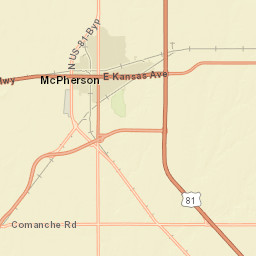 Lakeside Drive McPherson KS 67460 Street Map
