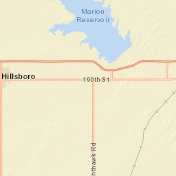 617 S Ash St Hillsboro Kansas Street Map