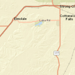 306 Broadway St Cottonwood Falls Kansas Street Map