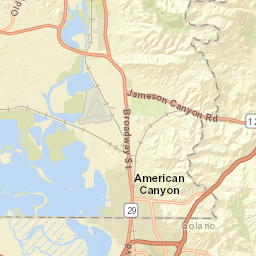 599 Napa Junction Rd American Canyon Street Map