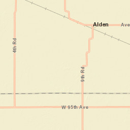 10th Rd Alden KS 67512 America Street Map