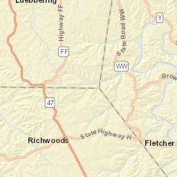 8715 Maupin Road, Grubville, MO 63041 Street Map