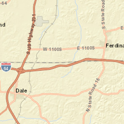 21696 Mariah Dr Ferdinand Indiana Street Map