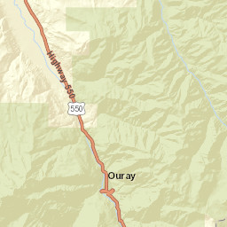 300-348 6th Avenue Ouray CO Street Map