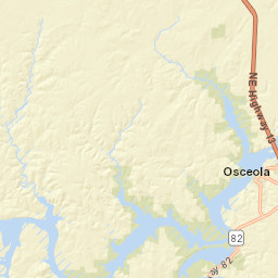 2nd Street, Osceola, MO 64776, America Street Map