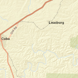 1139-1579 State Hwy MM Leasburg Street Map