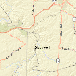 13671-13757 Missouri 21, De Soto, MO Street Map