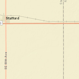101-151 East Broadway Street, Stafford, KS Street Map