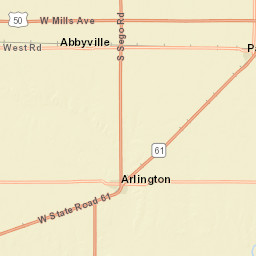 Howard St Arlington Kansas Street Map