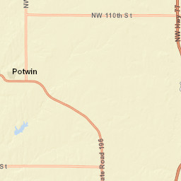 5660-5672 Northwest 50th Street, Potwin Street Map