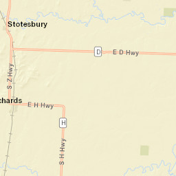 County Road H, Richards, MO 64778, USA Street Map