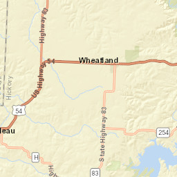 US-54 Weaubleau Missouri Street Map