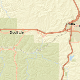 1444-1512 Martin Springs Drive, Rolla, MO Street Map