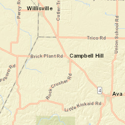 204-398 Fuhrhop Road, Ava, IL 62907 Street Map