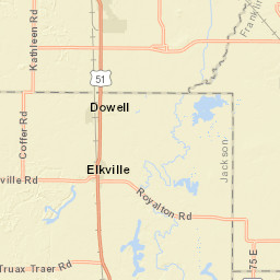 770 Sweetgum Road, Du Quoin, IL 62832 Street Map