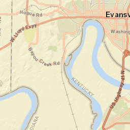 2470 Churchill Ct Henderson Kentucky Street Map