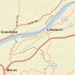 U.S. 60, Lewisport, KY 42351, USA Street Map