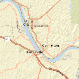 West Clay Street, Cannelton, IN 47520 Street Map