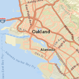 2320-2398 Central Ave, Alameda, CA 94501, USA Street Map