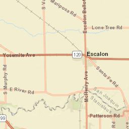 18296 Lone Tree Road, Escalon, CA 95320 Street Map
