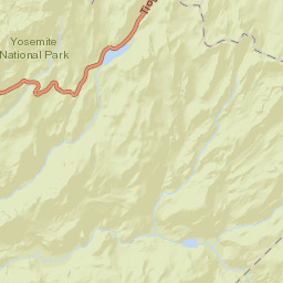 Tioga Pass Rd California Street Map