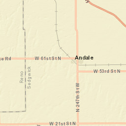 23200-24242 West 21st Street North, Goddard, KS Street Map