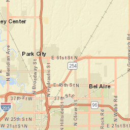 9131 E Windwood St Wichita KS Street Map