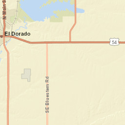 112 West Pine Avenue, El Dorado, KS Street Map