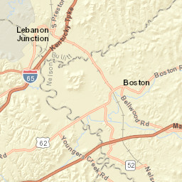 9241-9611 Bellwood Road, Bardstown, KY Street Map