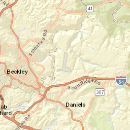 Johnstown Rd, New River Gorge National River, Beaver, WV 2581 Street Map