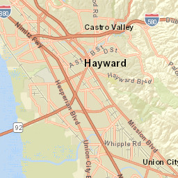 2655 Grant Avenue, San Lorenzo, CA  Street Map