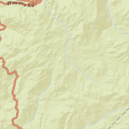 Wawona Rd California Street Map