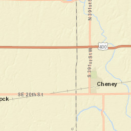 4101-4149 S 375th Street West, Cheney, KS Street Map