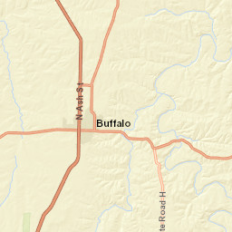 South Maple Street, Buffalo, MO 65622 Street Map