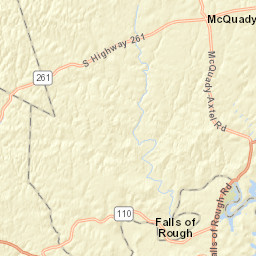 County Road 1289, Hardinsburg, KY Street Map