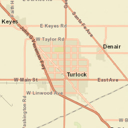 1812 West Linwood Avenue, Turlock, CA Street Map