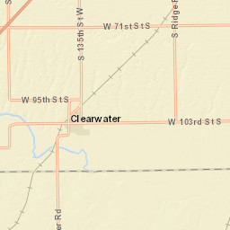 18263 W 79th Street South, Clearwater Street Map