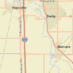 North Oliver Road, Mulvane, KS 67110 Street Map