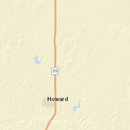 Kansas 99, Howard, KS 67349, USA Street Map