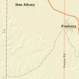 373-399 North 3rd Street, Fredonia, KS Street Map