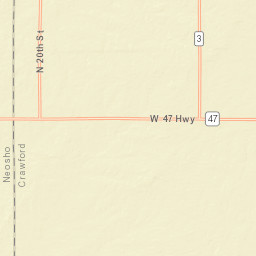 W 590th Ave Girard Kansas Street Map