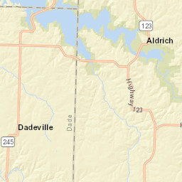 Missouri 245 Aldrich MO 65601 Street Map