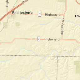 15215-15321 State Hwy C Conway Street Map