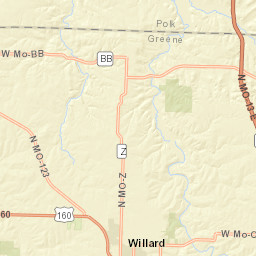 7753-8027 W Farm Rd 76 Willard MO Street Map