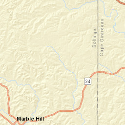 Missouri 34, Marble Hill, MO 63764, USA Street Map