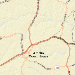 19399 Patrick Henry Highway, Jetersville Street Map