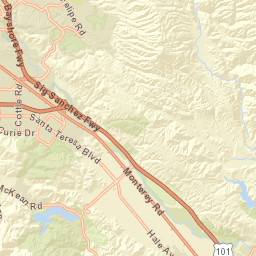 8820 Santa Teresa Blvd, Morgan Hill, CA Street Map