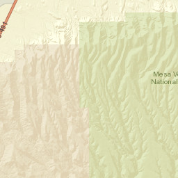 Mesa Top Ruins Rd Mesa Verde National Park CO 81330 Street Map