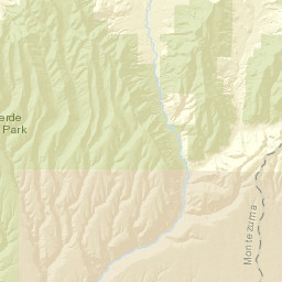 Mesa Top Ruins Rd Mancos CO Street Map