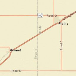 US-54 Kismet KS 67859 America Street Map